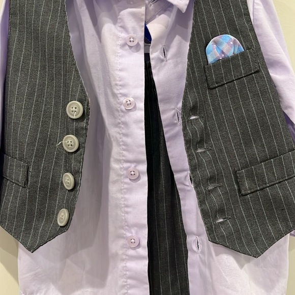 Nautica Boys 12 month 3 Piece Suit Set - Picture 6 of 8